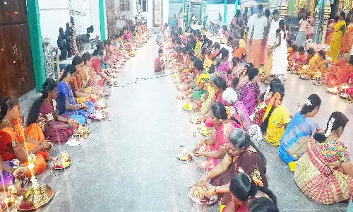 508 பெண்கள் திருவிளக்கு பூஜை