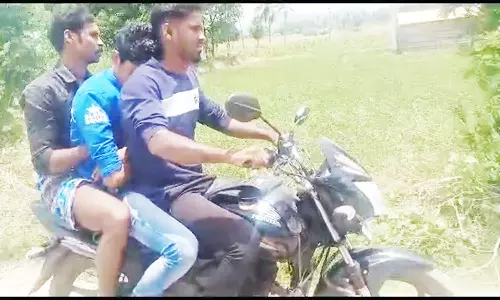 மலைப்பாதையில் மயங்கி விழுந்த வாலிபர்