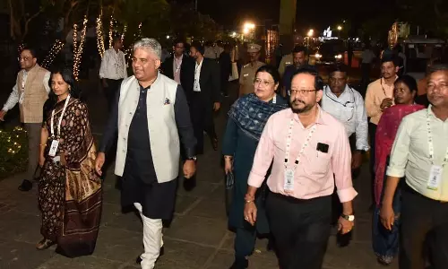 ஜி-20 மாநாடு- வெளிநாட்டு அமைச்களுடன் மாமல்லபுரம் வந்த மத்திய அமைச்சர்