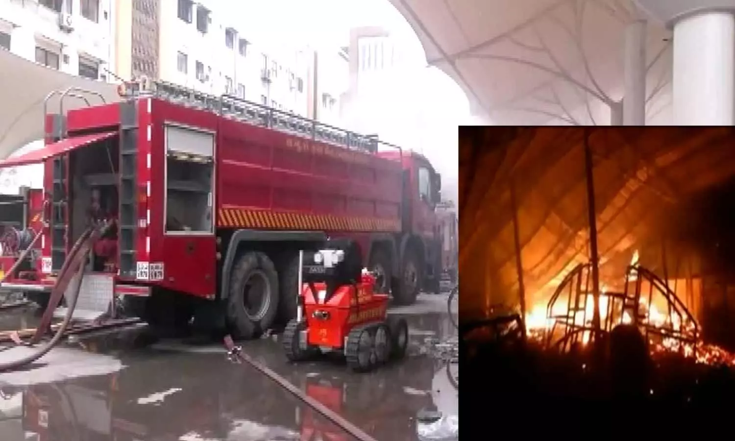 குஜராத் ஆஸ்பத்திரியில் திடீர் தீ விபத்து- 125 நோயாளிகள் வெளியேற்றம் குஜராத் ஆஸ்பத்திரியில் திடீர் தீ விபத்து- 125 நோயாளிகள் வெளியேற்றம்