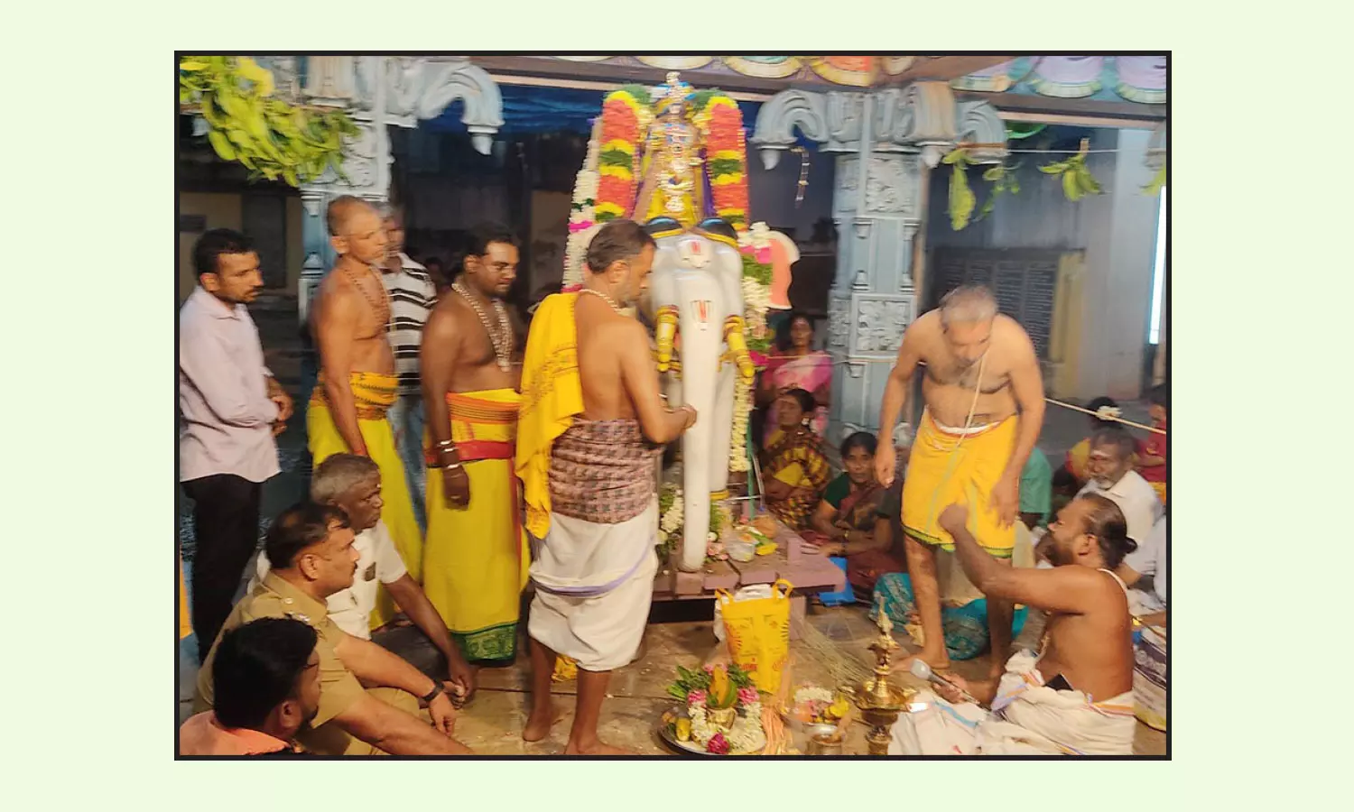 வீரஅழகர் கோவிலில் திருக்கல்யாணம்