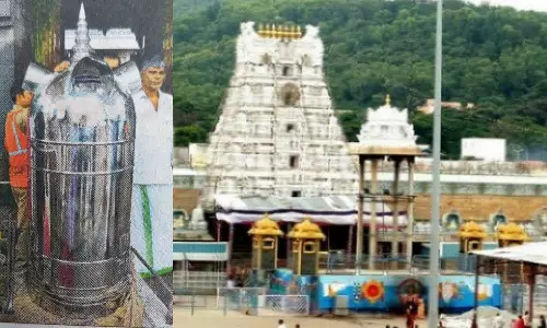 திருப்பதி ஏழுமலையான் கோவிலில் புதிய வடிவிலான உண்டியல்கள் அமைப்பு