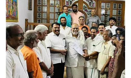 முன்னாள் எம்.பி. கண்ணனுக்கு பெரிய மார்க்கெட் வியாபாரிகள் அழைப்பு