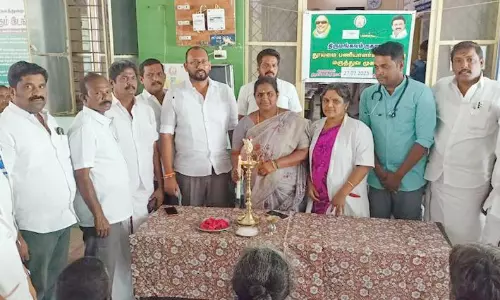 தூய்மை பணியாளர்களுக்கு மருத்துவ முகாம்