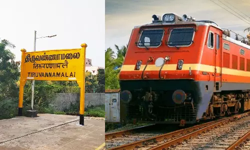 திருவண்ணாமலைக்கு 3 சிறப்பு ெரயில்கள்