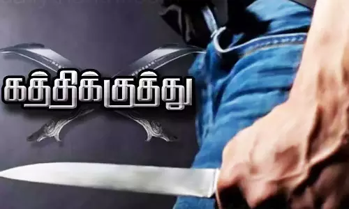 வாலிபருக்கு கத்திக்குத்து