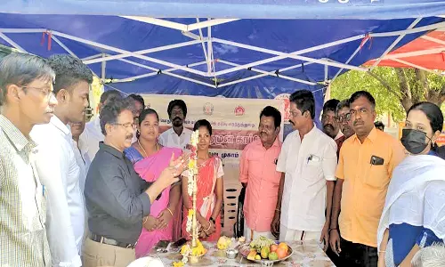 கங்கைகொண்டான் பள்ளியில் வருமுன் காப்போம் திட்ட மருத்துவ முகாம்