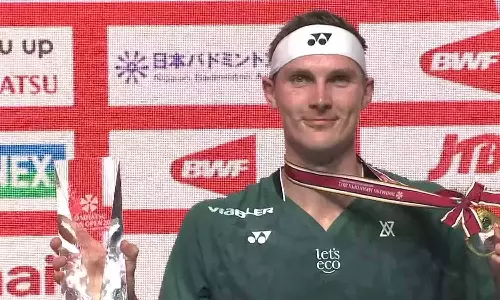 ஜப்பான் ஓபன் பேட்மிண்டன் - சாம்பியன் பட்டம் வென்றார் அக்சல்சென்