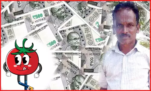 ஒரே நாளில் ரூ.1.49 லட்சத்திற்கு தக்காளி விற்பனை செய்த விவசாயி