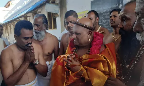 கன்னியாகுமரி பகவதி அம்மன் கோவிலில் ஆடி களப பூஜை