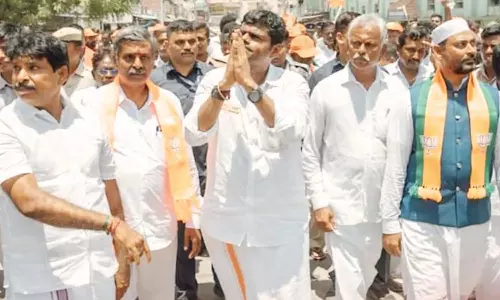 திருவாடானை தொகுதி 37 ஆண்டாக ஒரே குடும்பத்தின் பிடியில் இருந்து வருகிறது- அண்ணாமலை பேச்சு