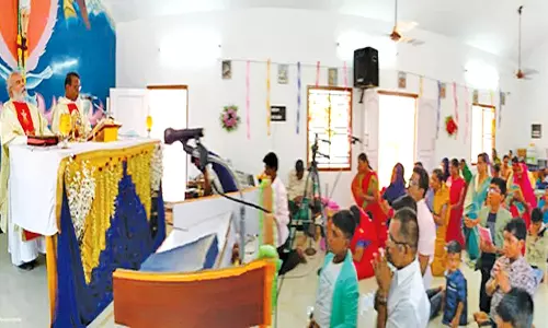 சங்கரன்கோவில் அருகே தூய லொயோலா இஞ்ஞாசியார் திருவிழா