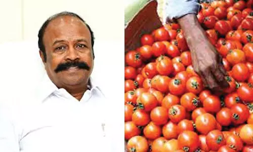 தக்காளி விலையை கட்டுப்படுத்த அமைச்சர் பெரியகருப்பன் ஆலோசனை- உயர் அதிகாரிகள் பங்கேற்பு