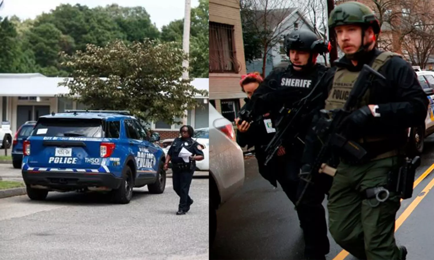 அமெரிக்காவில் யூத பள்ளிக்குள் புகுந்து துப்பாக்கி சூடு நடத்திய மர்ம நபர் அமெரிக்காவில் யூத பள்ளிக்குள் புகுந்து துப்பாக்கி சூடு நடத்திய மர்ம நபர்