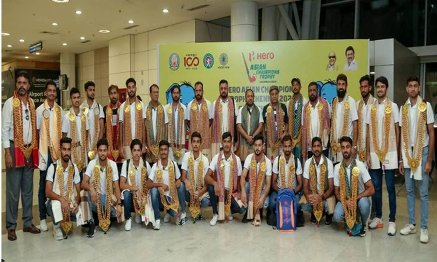 ஆசிய சாம்பியன்ஸ் கோப்பை ஹாக்கி - பாகிஸ்தான் அணி சென்னை வருகை