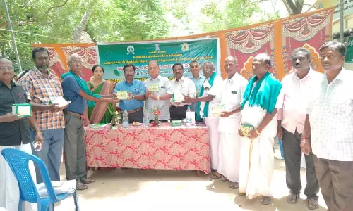 விவசாயிகளுக்கு இலவச காய்கறி விதைகள்