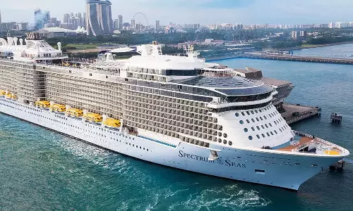 சிங்கப்பூர் கப்பலில் இருந்து கடலில் குதித்த இந்தியப் பெண் பலி