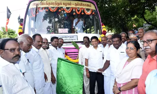 புதிய வழித்தடத்தில் பேருந்து இயக்கம்