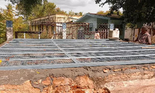 புளியம்பட்டியில் பாதுகாப்பின்றி திறந்து கிடந்த கிணறு மூடப்பட்டது