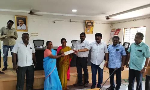 கவுன்சிலர்களுக்கு மதிப்பூதியம் வழங்கப்பட்டது