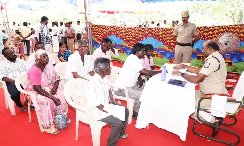 தருமபுரி எஸ்.பி. அலுவலகத்தில் நடந்த முகாமில் 142 மனுக்கள் மீது உடனடி தீர்வு