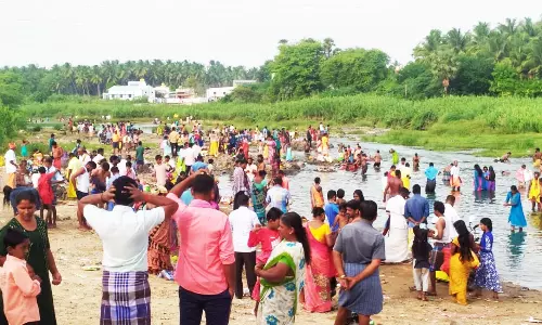 தருமபுரி, கிருஷ்ணகிரியில்  ஆடிபெருக்கு விழா கோலாகலம்