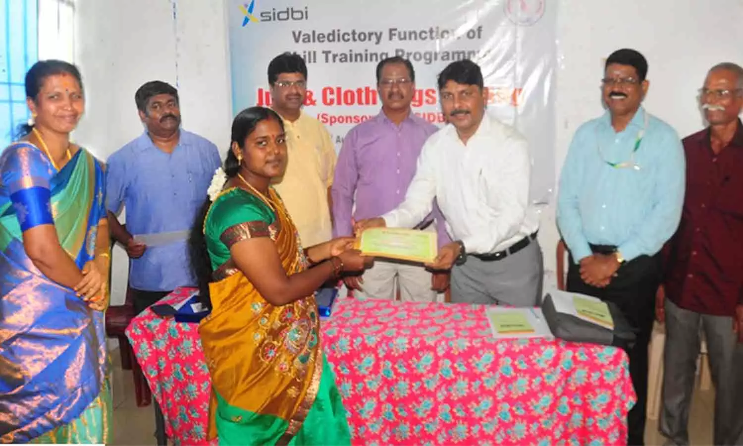 வாப்ஸ் நிறுவனம் சார்பில் ஜூட், துணி பைகள் தயாரிப்பு பயிற்சி நிறைவு விழா வாப்ஸ் நிறுவனம் சார்பில் ஜூட், துணி பைகள் தயாரிப்பு பயிற்சி நிறைவு விழா