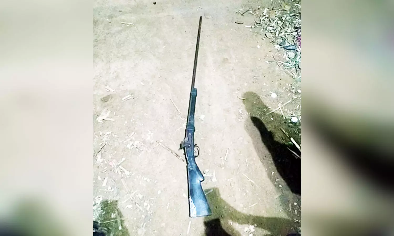 நாட்டுத்துப்பாக்கி பதுக்கி வைத்திருந்தவர் கைது