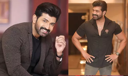 திருவண்ணாமலையில் மனைவியுடன் கிரிவலம் சென்ற நடிகர் அருண் விஜய்