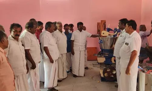 இலுப்பூரில் புதிய கூட்டுறவு கடலை ஆயில் மில்