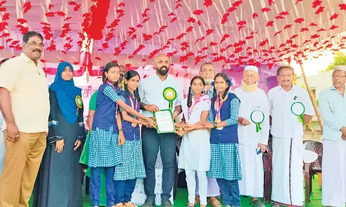 அரசு பள்ளியில் ஆண்டு விளையாட்டு விழா