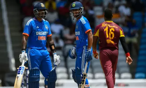 முதல் டி20 போட்டி - தாமதமாக பந்துவீசிய இந்தியா, வெஸ்ட் இண்டீஸ் அணிகளுக்கு அபராதம்