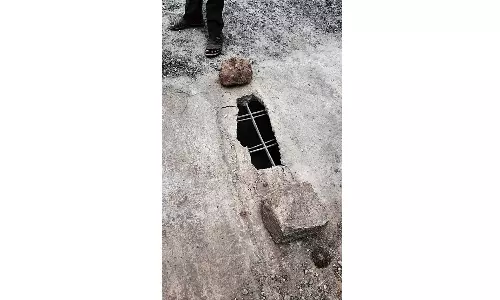 சின்னாளபட்டியில் ரூ.6 கோடி மதிப்பில் அமைக்கப்பட்ட புதிய பாலங்கள் சேதம்