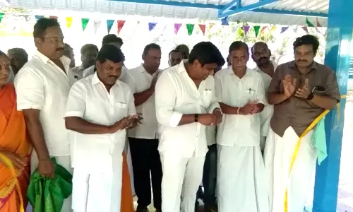 அறந்தாங்கியில் பல்வேறு நலத்திட்ட பணிகள் தொடக்கம்