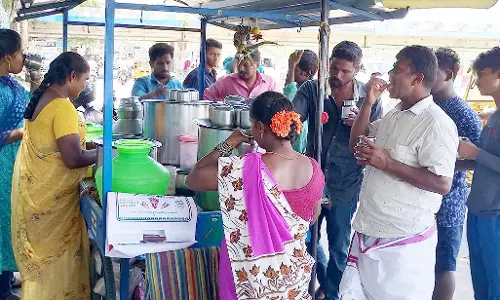 பகல் நேரத்தில் கொளுத்தும் வெயில்