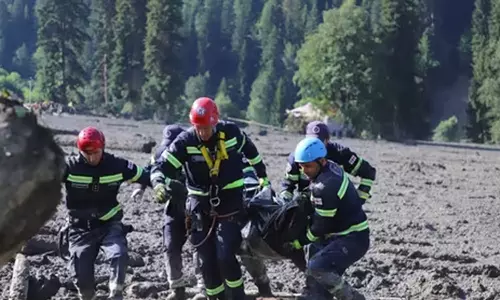 ஜார்ஜியா நாட்டில் நிலச்சரிவில் சிக்கி 11 பேர் பலி