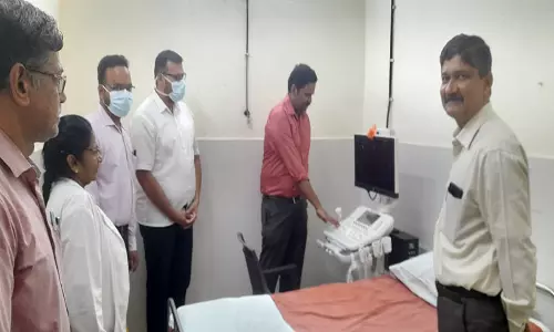 காரைக்கால் அரசு ஆஸ்பத்திரியில் ரூ.17 லட்சம் மதிப்பீட்டில் எக்கோ கார்டியோகிராம் எந்திரம்