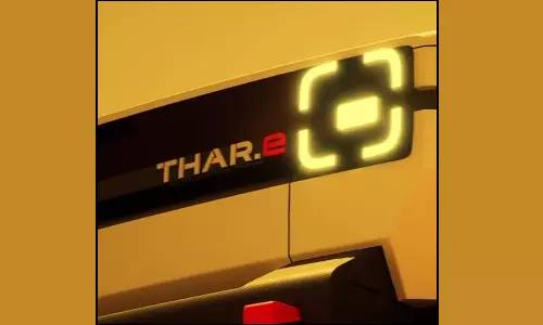 தார்.இ எலெக்ட்ரிக் கார் வெளியீடு.. சூப்பர் டீசர் வெளியிட்ட மஹிந்திரா..!