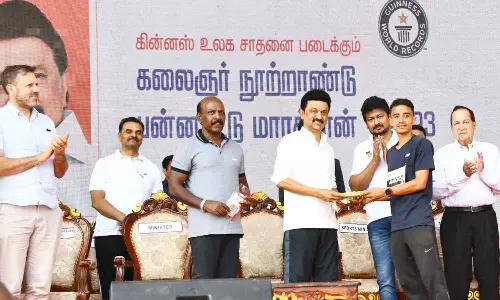 இது சாதாரண மாரத்தான் அல்ல, சமூக நீதி மாரத்தான்- முதலமைச்சர் மு.க.ஸ்டாலின் பேச்சு