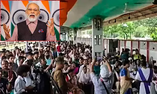 நாடு முழுவதும் 508 ரெயில் நிலையங்கள் மறுசீரமைப்பு- அடிக்கல் நாட்டினார் பிரதமர் மோடி