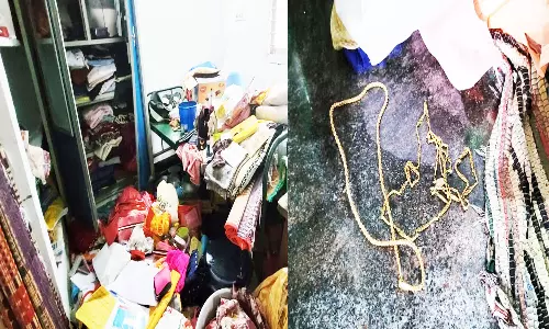 பூட்டிய வீட்டில் கொள்ளை