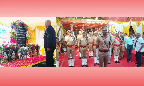 நக்சலைட் தாக்குதலில் பலியான போலீசாருக்கு 43-ம் ஆண்டு அஞ்சலி