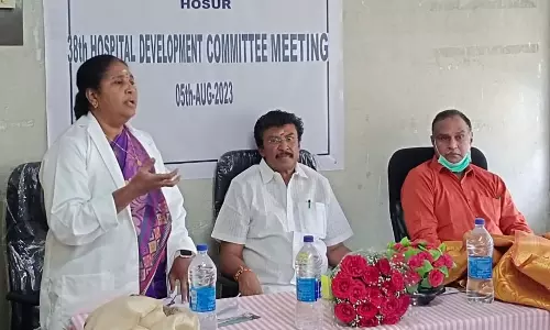 ஓசூர் இ.எஸ்.ஐ மருத்துவமனையில் ஆலோசனை கூட்டம்