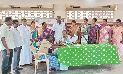 தூய்மை பணியாளர்களுக்கு மருத்துவ பரிசோதனை