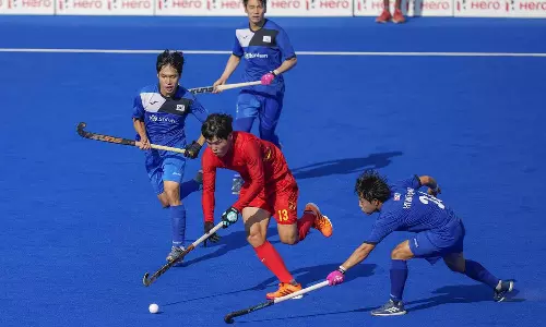 ஆசிய சாம்பியன்ஸ் கோப்பை ஹாக்கி: சீனா- தென்கொரியா ஆட்டம் சமன் ஆனது