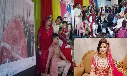 சமூக வலைதளத்தில் மலர்ந்த காதல்: பாகிஸ்தான் இளம்பெண்ணை ஆன்லைனில் கரம்பிடித்த இந்திய வாலிபர்