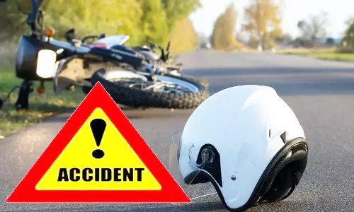 மோட்டார் சைக்கிள் விபத்தில் வாலிபர் சாவு