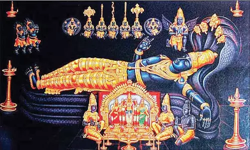 திருவட்டார் ஆதிகேசவ பெருமாள் கோவிலில் நிறை புத்தரிசி பூஜை