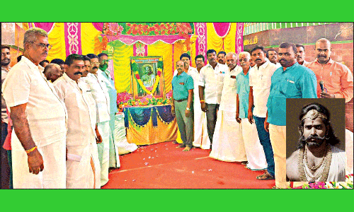 விடுதலை போராட்ட வீரர் மயிலப்பன் படத்திறப்பு விழா