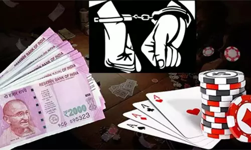 மணியனூர் பகுதியில் பணம் வைத்து சூதாடிய 6 பேர் கைது